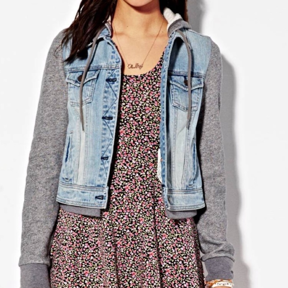 Jean Jacket Sweatshirt